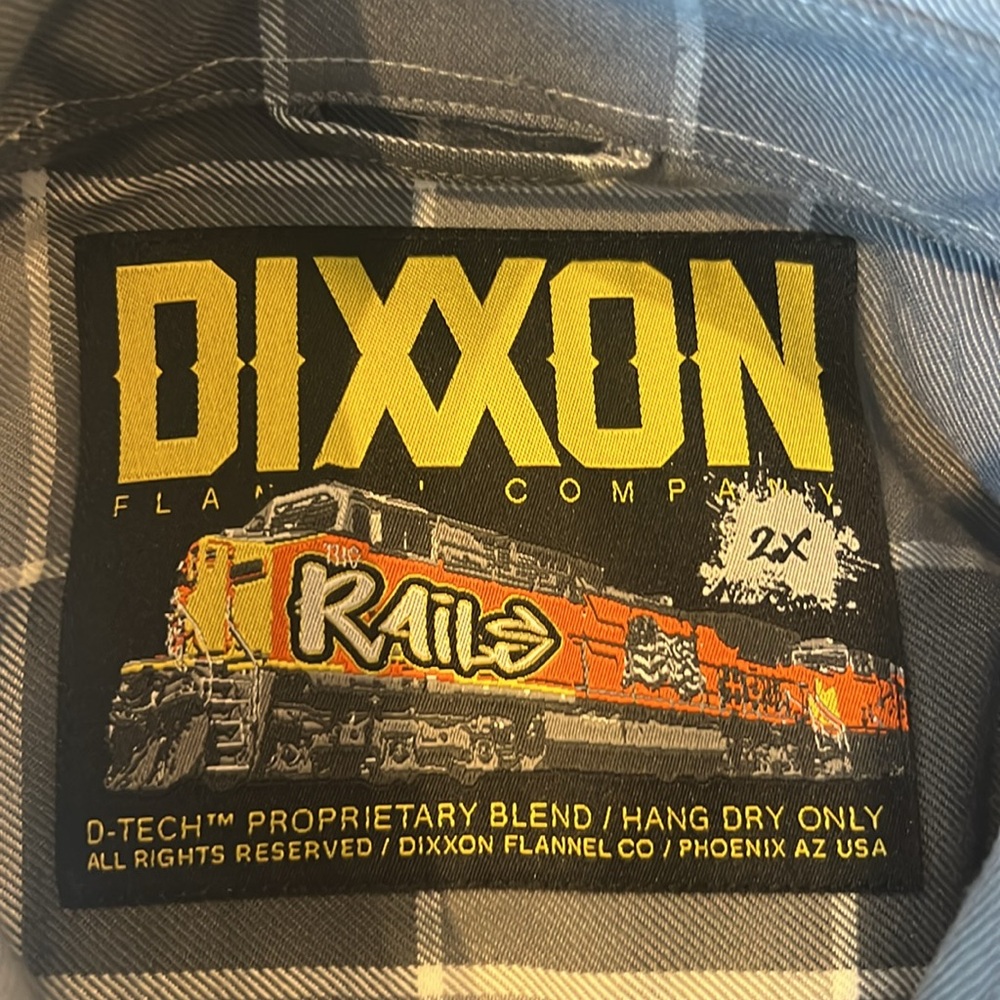 DIXXON Flannel The RAILS Men's Flannel Shirt 2XL. NWT. No bag. - Picture 4 of 5